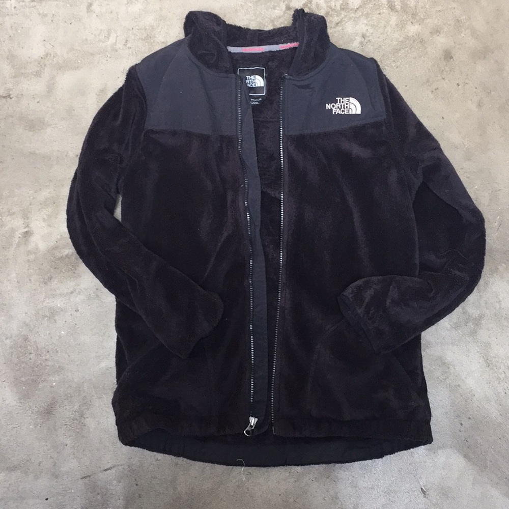 Black North Face Denali Jacket Full-zip w Hood